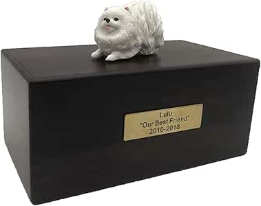 Urna de Cenizas Cremación Personalizado para Mascotas de Madera