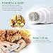 Zerhunt Dog Nail Grinder Clipper, Ultra Quiet Electric Pet Nail Grinder Trimmer Grooming for Small Medium Pets, Portable & Rechargeable Pet Nail Grinder Clipper