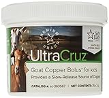 UltraCruz Goat Copper Bolus Supplement for kid goats, 25 count (2 grams each)
