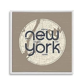 Framed London and NYC Home Artwork for Living Room Bedroom