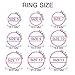LUNIQI Silicone Wedding Ring for Women, Thin and Stackable Durable Rubber Safe Band for Love, Couple, Souvenir and Outdoor Active Exercise Style-10 Rings Pack