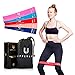 Upperlux Premium Resistance Exercise Loop Bands - Set of 5 with Carry Bag - Gym Strength Training, Home Workout and Physical Therapy