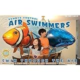 Air Swimmers Remote Control Flying Shark & Clownfish Official Bundle