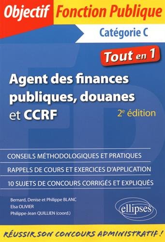 Agent des finances publiques, douanes et CCRF