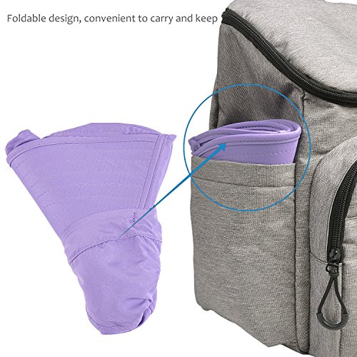 Womens Sun Hats Neck Flap Large Brim UV Protection Foldable Fishing Hiking Cap - Thumbnail 3