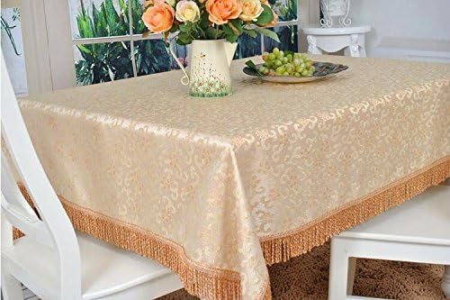 WFLJL European Style,Mahjong,Tablecloth,Dining Table,Cloth,Cover Cloth,Coffee Table,Living Room,Jacquard,180*180cm
