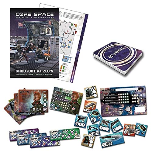 Battle Systems Core Space Shootout at Zed’s Expansion Set Miniatures