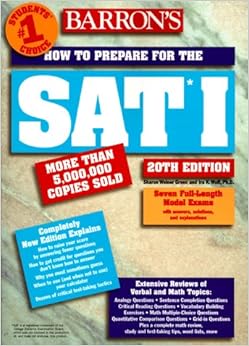 HOW TO PREPARE FOR THE SAT* 1. 20th edition HOW TO PREPARE FOR THE SAT* 1. 20th edition