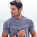 Mpow [Upgraded Magnetic Bluetooth Headphones Wireless V4.1, IPX5 Waterproof, Wearable Stereo Sport Earbuds In-Ear Earphones w/Mic & Case, Secure Fit for Running Workout (Silver)