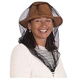 EVEN NATURALS Premium Mosquito Head Net Mesh, Ultra Large, Extra Fine Holes, Insect Netting, Bug Face Shield, Soft Durable Fly Screen, Protection for Any Outdoor Lover, Carry Bag, No Chemicals Added