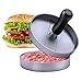 Hamburger Press Aluminum Burger Press, Heavy Duty Non-Stick Hamburger Patty Maker, Perfect Hamburger Mold Ideal for BBQ Grill - 30 Wax Papers Included