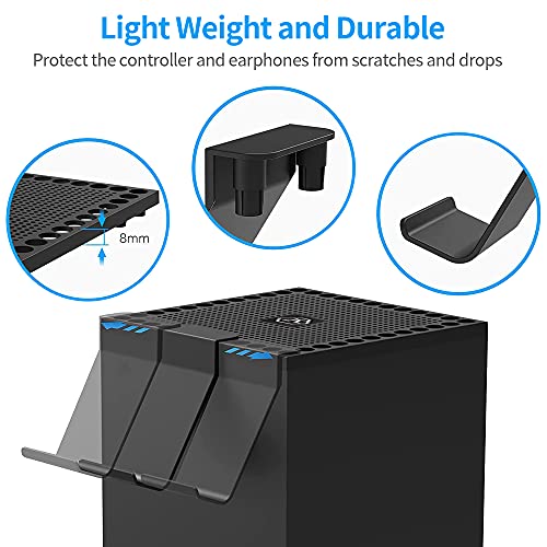 Dust Cover Set for Xbox Series X Console, Dust Filter Covers with 2
