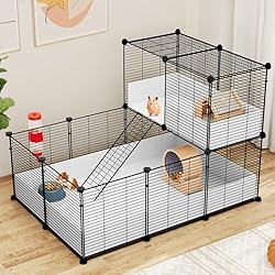 YITAHOME Guinea Pig Cage with Liner, 41x28x28 Inch