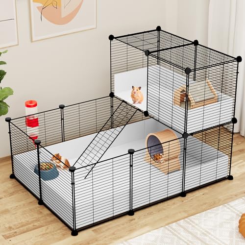 YITAHOME Guinea Pig Cage with Liner, 41x28x28 Inch