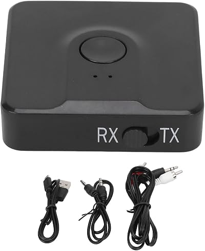 ciciglow Bluetooth 5.0 Transmitter Receiver 2-in-1 V5.0 Adapter for TV Car PC