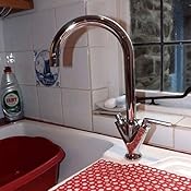 [Upgraded Version] Hapilife Contemporary Kitchen Sink Chrome Dual Lever ...