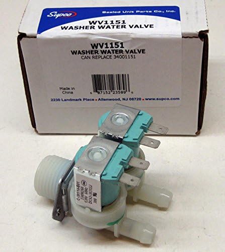 Major Appliances WV1151 for Maytag 34001151 Washer Cold Water Solenoid Valve PS2037108 PS2037108