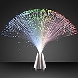 Light Up Fiber Optic Party Centerpieces with Color Changing LED Lights (Set of 12)