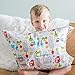 Little Sleepy Head Toddler Pillowcase, 100% Cotton & Hypoallergenic Pillow Case for Toddler Pillow, Snug Fit Envelope Pillowcase, 13x18 Pillowcase, Pilllow Sold Separately (Cars)