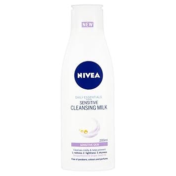 nivea sensitive cleansing milk