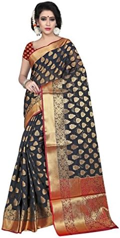 Silk Zone Women's Silk Saree With Blouse Piece