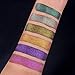UCANBE 3 Colors Duo-chrome Highlighter Palette Shimmer Sparkle holographic Highlighting Pallet Long Lasting Face Eyes Body Illuminating Powder Glow Kit