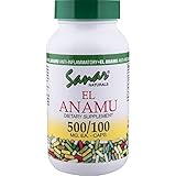 El Anamu Capsules 500mg,100 Count - Pure Digestive Herbal Supplement, Supports Prostate Health