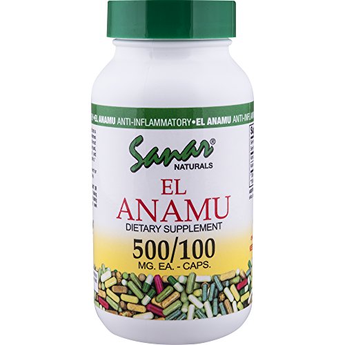 El Anamu Capsules 500mg,100 Count - Pure Digestive Herbal Supplement, Supports Prostate Health