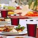Silver Plastic Cups 14 Oz. Pack Of (60) Clear Disposable Plastic Cups - Silver Rim Cups - Fancy Hard Plastic Cups - Party Accessories - Wedding - Elegant Clear Cups- Tumblers