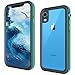 momots iPhone XR Waterproof Case, Full Body Protective with Built-in Screen Protector Snowproof/Waterproof Case for iPhone Xr Case 2018 (Teal) 007XRT02