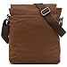 Aibag Unisex Messenger Bag, Vintage Small Canvas Shoulder Crossbody Purse
