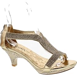 Delicacy JJF Shoes -62 Womens Strappy Rhinestone