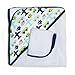 Jj Cole Two-Piece Hooded Towel Set White Vroom