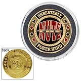 Trademark Poker The Nuts Card Cover - Protect Your Hand
