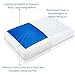 ViscoSoft ARCTIC GEL Memory Foam Pillow – Cooling Gel, Molded Memory Foam, Removable Cover – Best Head, Neck Support – Hypoallergenic – Standard