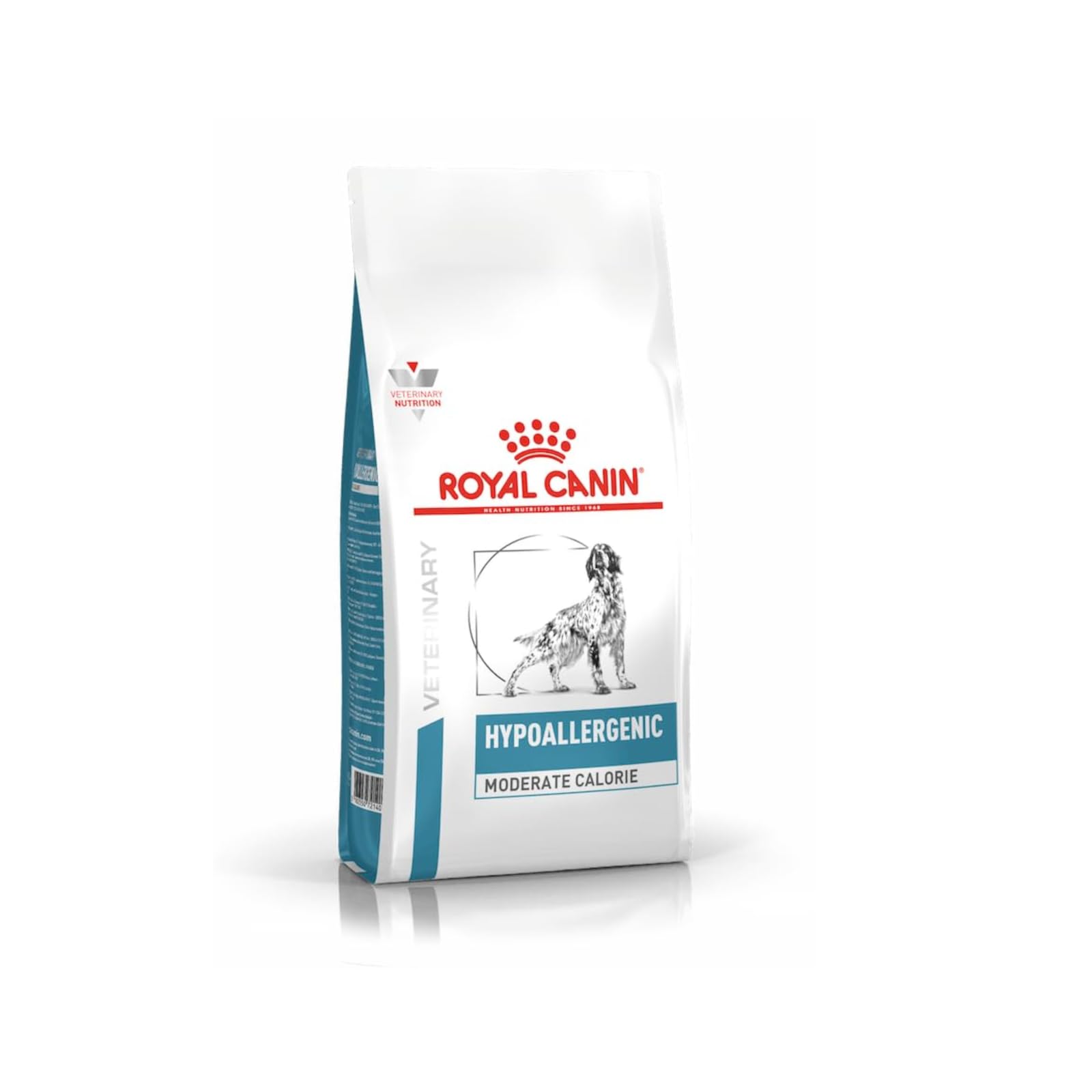 Royal Canin Veterinary HYPOALLERGENIC MODERATE CALORIE | 1,5 kg | Aliment complet pour chiens | D'intolérance aux ingrédients et aux nutriments