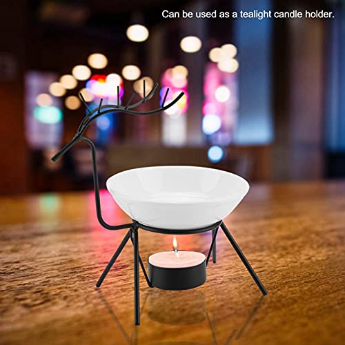 EVTSCAN Herten Vorm Ijzer Essentiële Olie Aroma Brander Kaarshouder Woondecoratie - Image 4