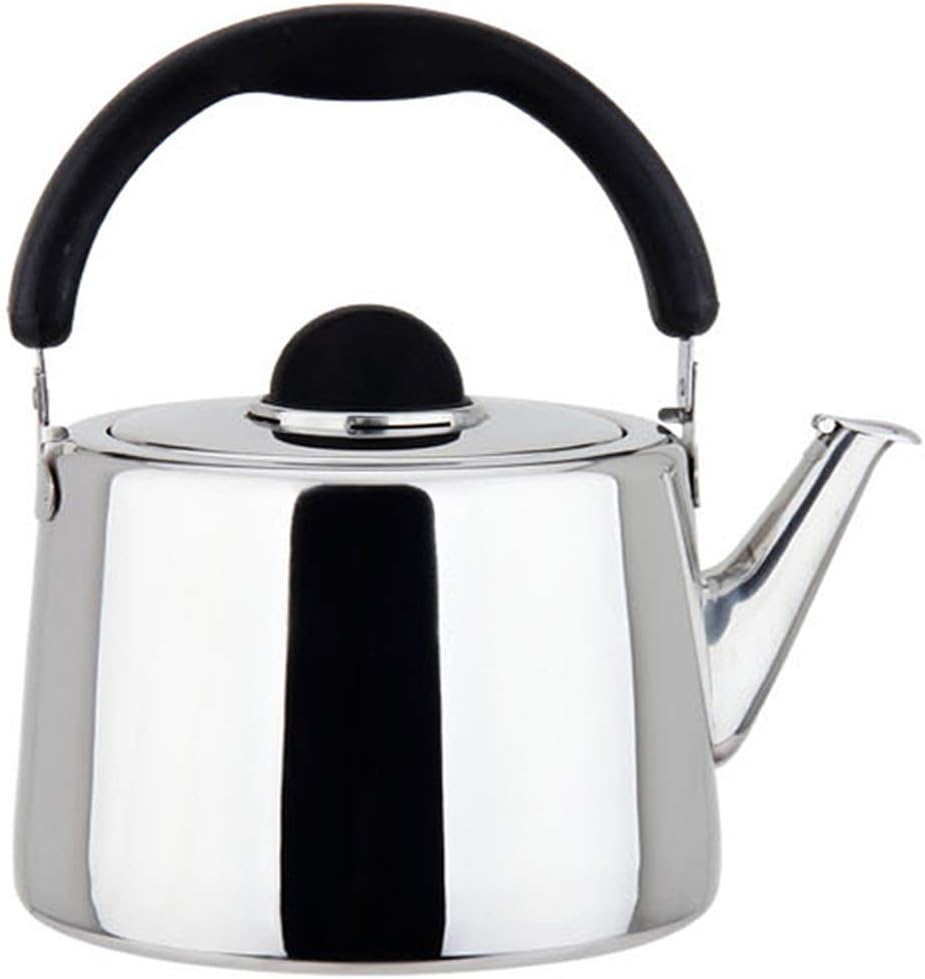 Stainless Steel Teapot, 304 Stainless Steel Teapot Kettle Whistling Tea