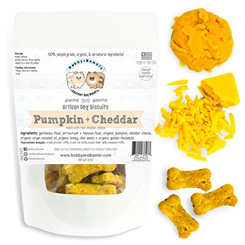 Bobby Bambis Gourmet Dog Bakery Pumpkin Cheddar Grain Free Dog