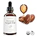 AsaVea 100% Pure Organic Moroccan Argan Oil Thermal hair protectant, USDA Certified Organic for Hair, Skin, beard & Nails Made in USA (2 fl. oz.)
