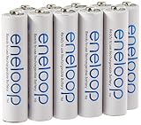 Eneloop TS-9RO6-4EQX AAA 4th Generation 800mAh Min. 750mAh NiMH Pre-Charged Rechargeable Battery with Holder Pack of 10