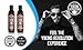 Beard Wash & Beard Conditioner Set w/Argan & Jojoba Oils - Softens & Strengthens - Natural Sandalwood Scent - Beard Shampoo w/Beard Oil (10oz)