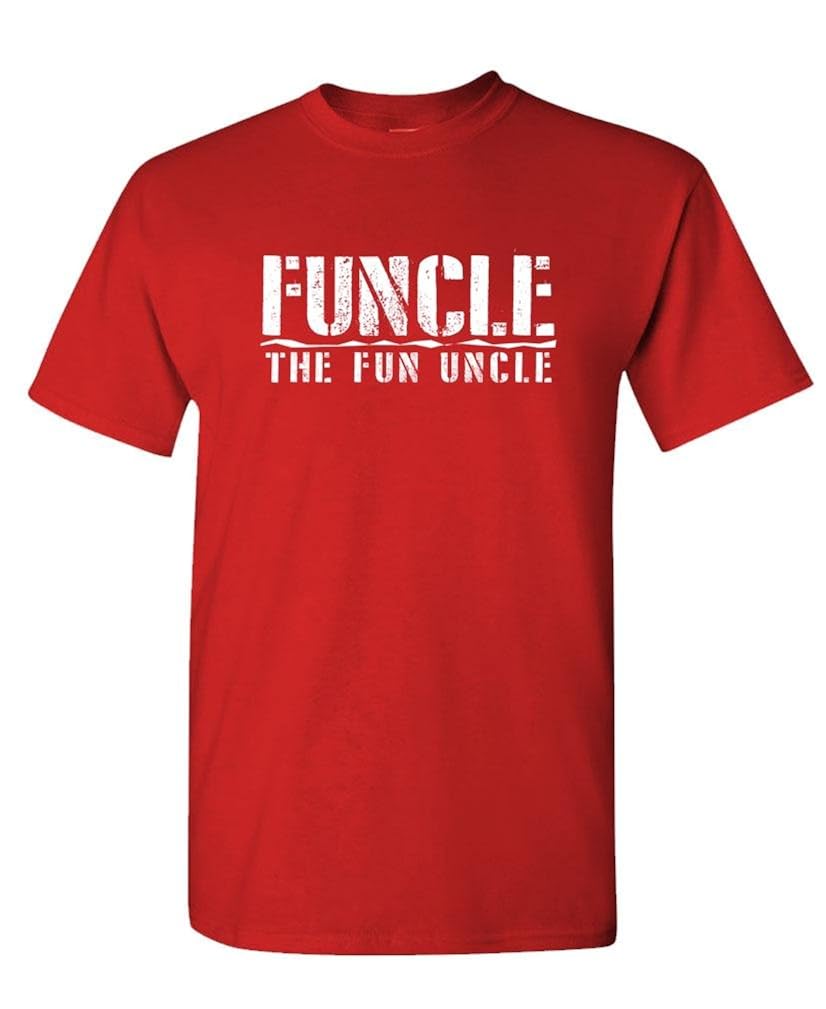 Guacamole Funcle The Fun Uncle - Family Joke Funny - Mens Cotton T-Shirt-ANZ