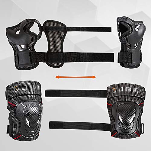 image for JBM international JBM 4 Sizes Extra Pads Diamond Curved Series Full Pr