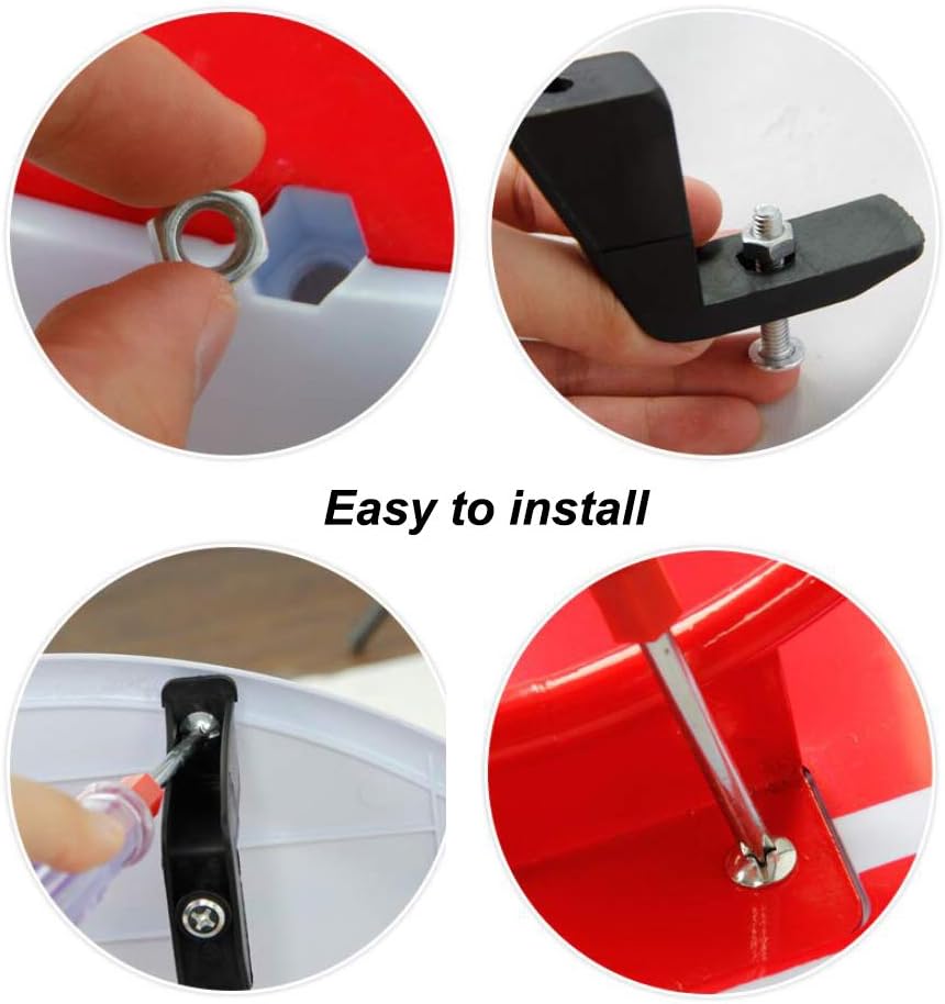 Dreamon Kids Basketball Hoop and Backboard Set,Wall Mounted with Net Ball and Pump Portable Indoor Outdoor Sport Toys for Kids: Sports & Outdoors