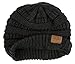 ANGELA & WILLIAM Winter Warm Thick Cable Knit Slouchy Skull Beanie Cap Hat