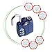 Forge TSA Lock Blue-Open Alert Indicator, Alloy Body with Hardened Steel Shackle