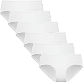POPKOK Teen Girls Underwear Cotton Brief Panties 6 pack