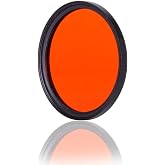 67mm Camera Lens Filter, FLD Round Full Color Filters Correcting for Digital Cameras Series Orange