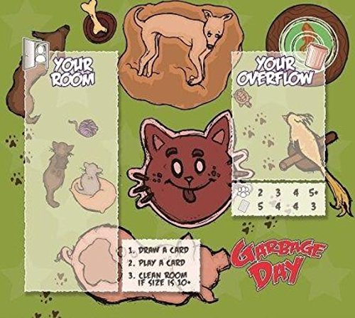 Garbage Day! - Pet/Animal Room Playmat SW